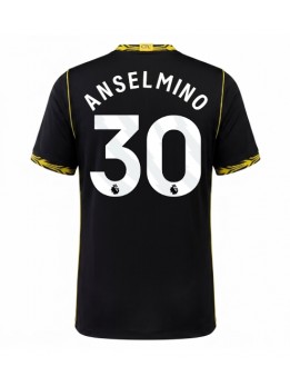 Moški Nogometna dresi replika Chelsea Aaron Anselmino #30 Gostujoči 2026-27 Kratek rokav